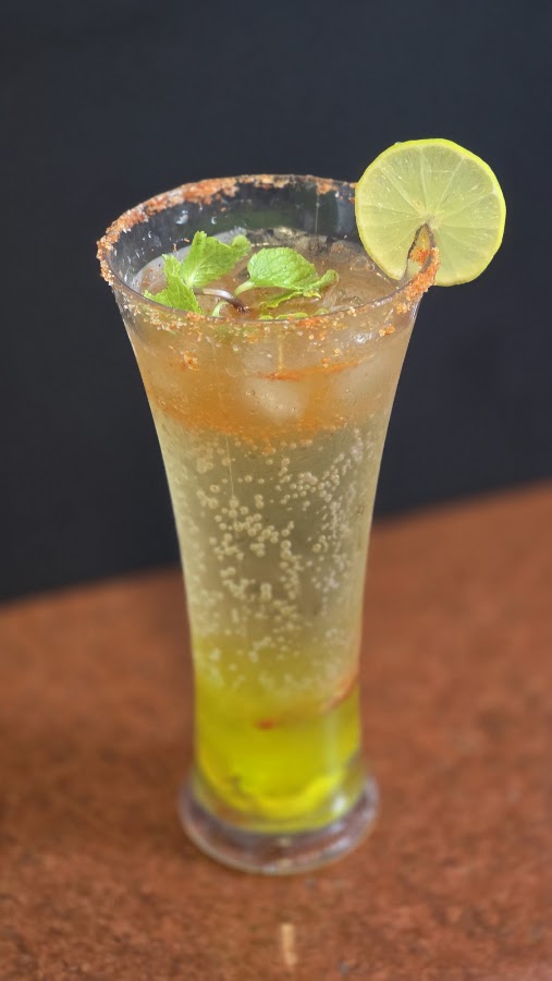 Lime-mint mojito at Tea Nook